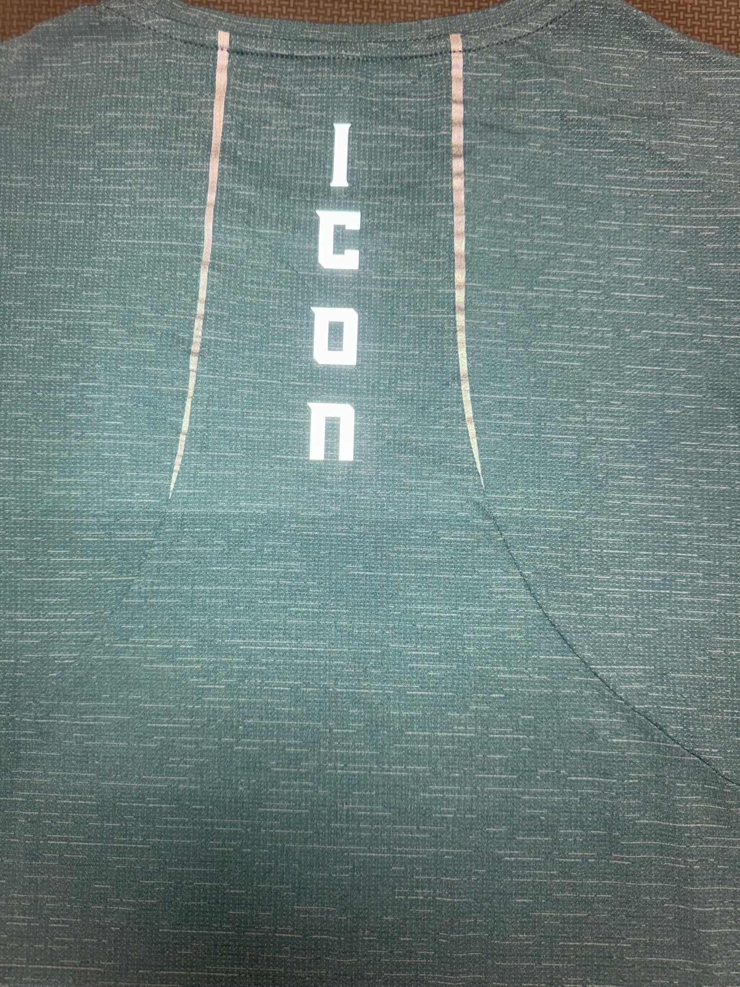 Icon. Roadwork T Shirt Aqua Blue