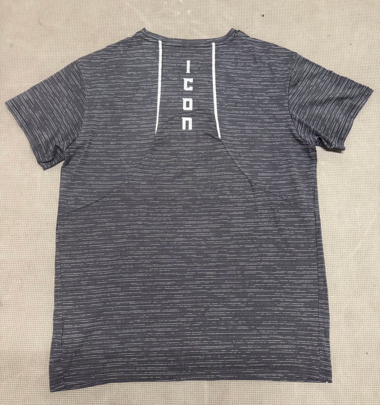 Icon. Roadwork T Shirt Charcoal Black