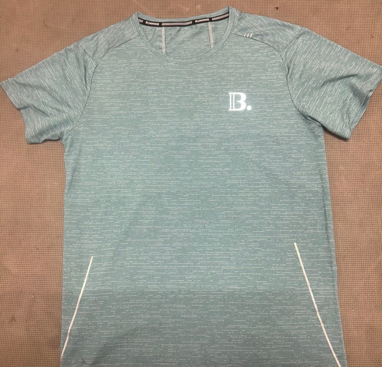 Icon. Roadwork T Shirt Aqua Blue